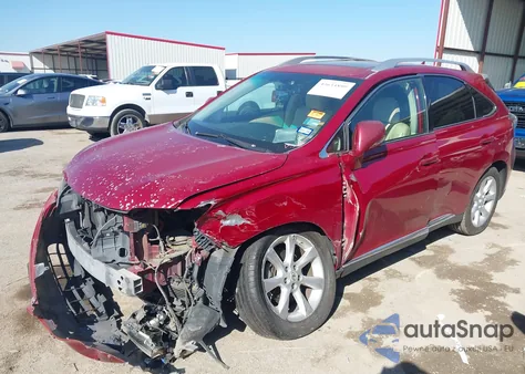 2010 Lexus Rx 350 z USA, uszkodzony, nr VIN 2T2ZK1BA9AC025575